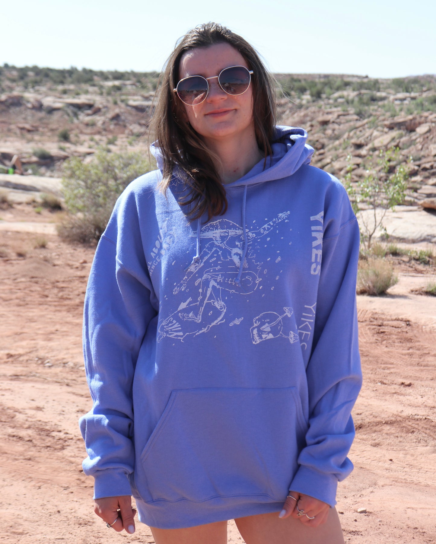 Blue ‘Board n Brash’ Hoodie