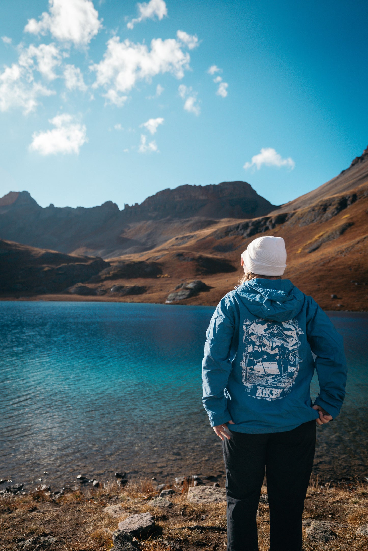 M Blue Wind Breaker