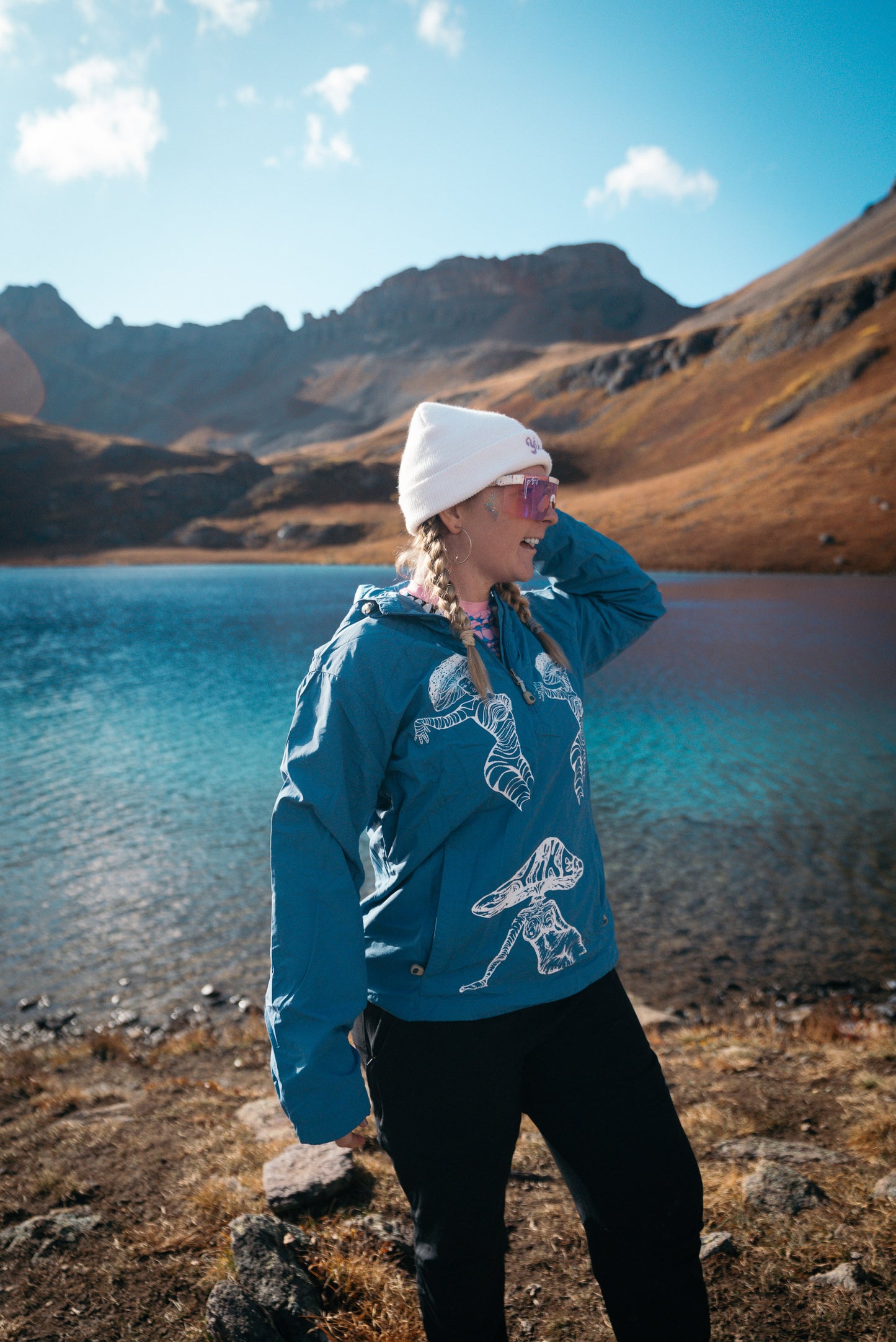 M Blue Wind Breaker