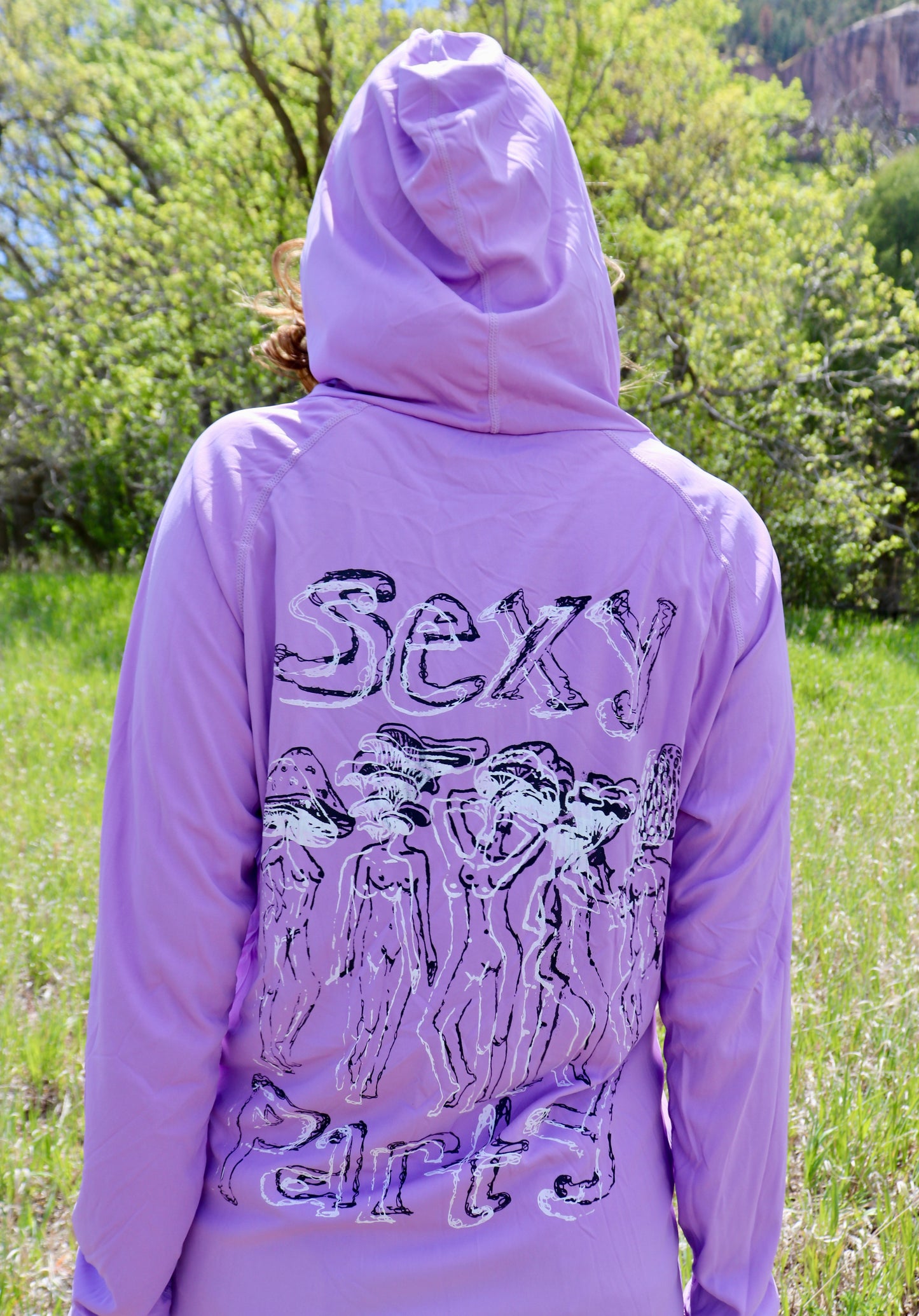 Purple ‘Jizzin’ Sunshirt