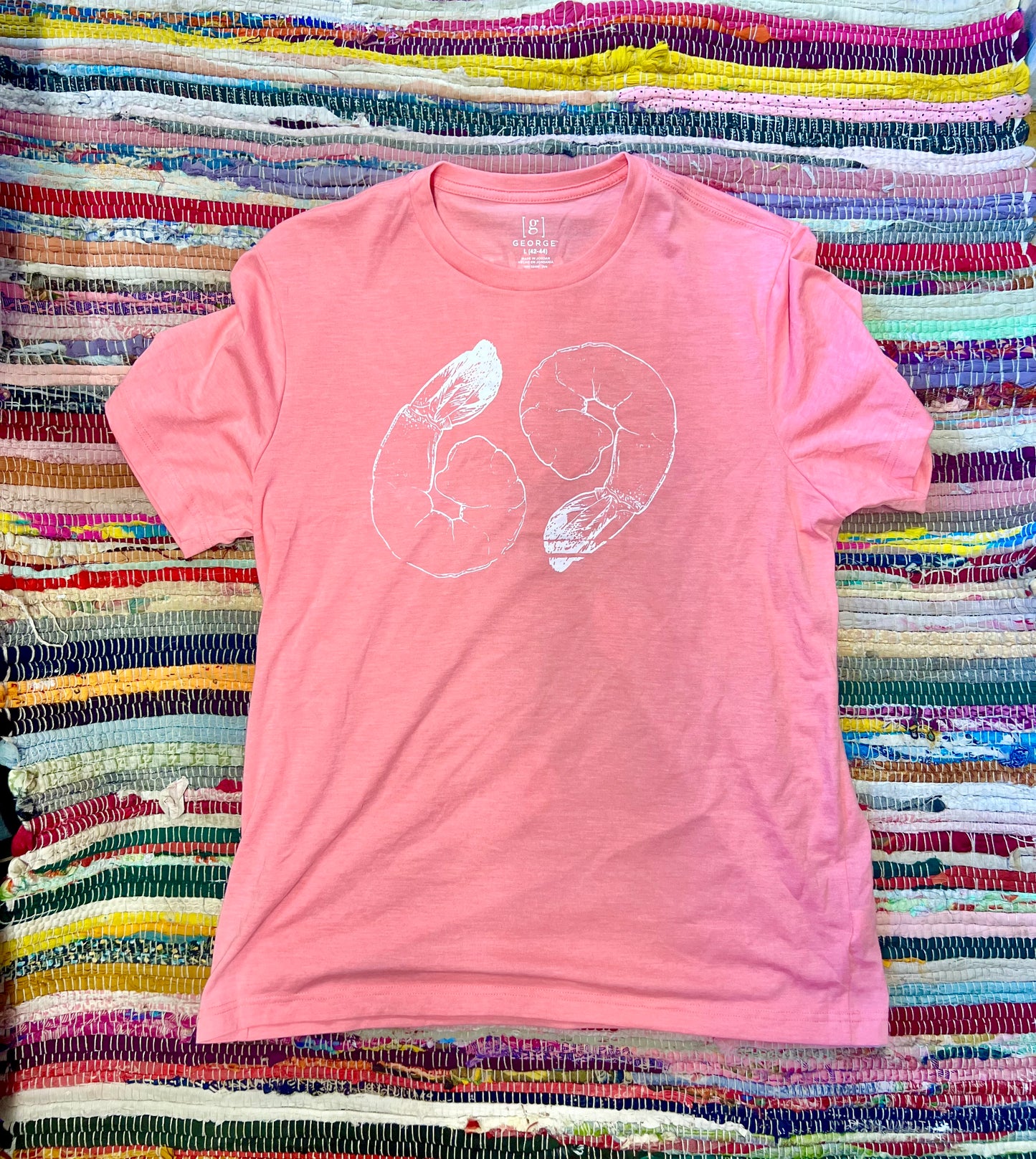 Peach Shrimpty9 Tee