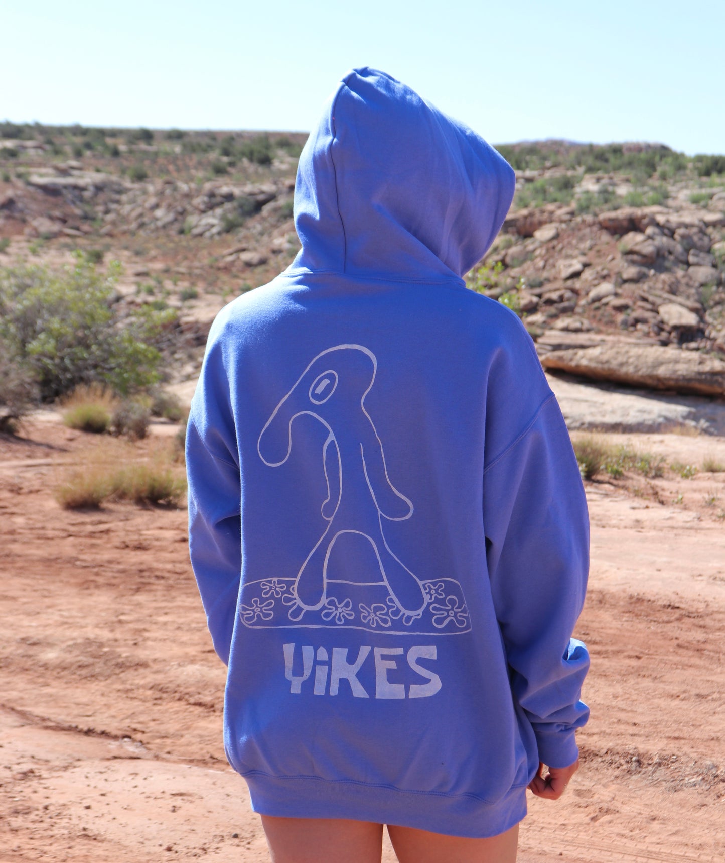 Blue ‘Board n Brash’ Hoodie