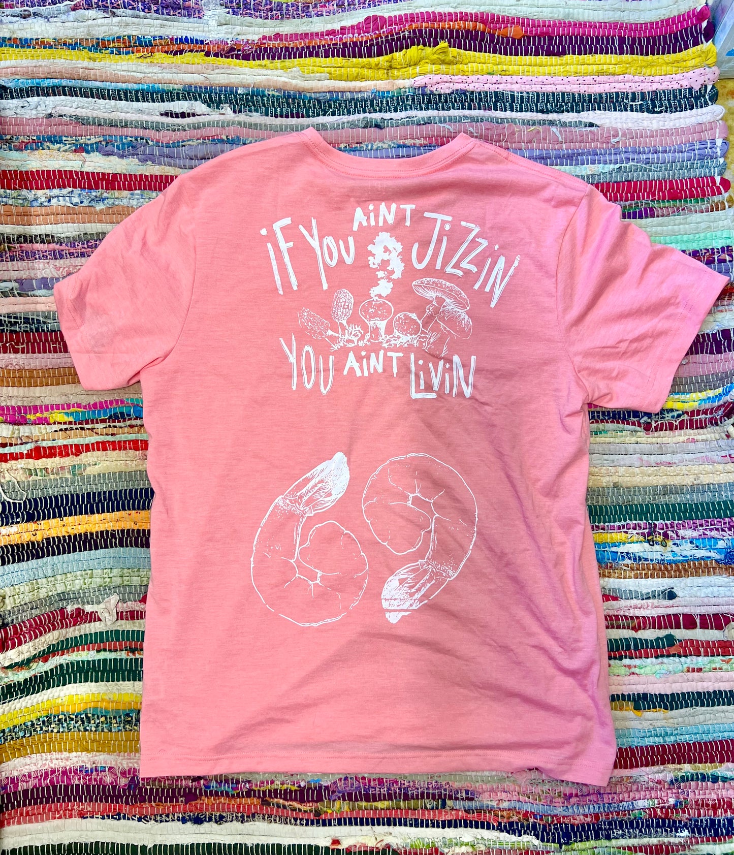 Peach Shrimpty9 Tee