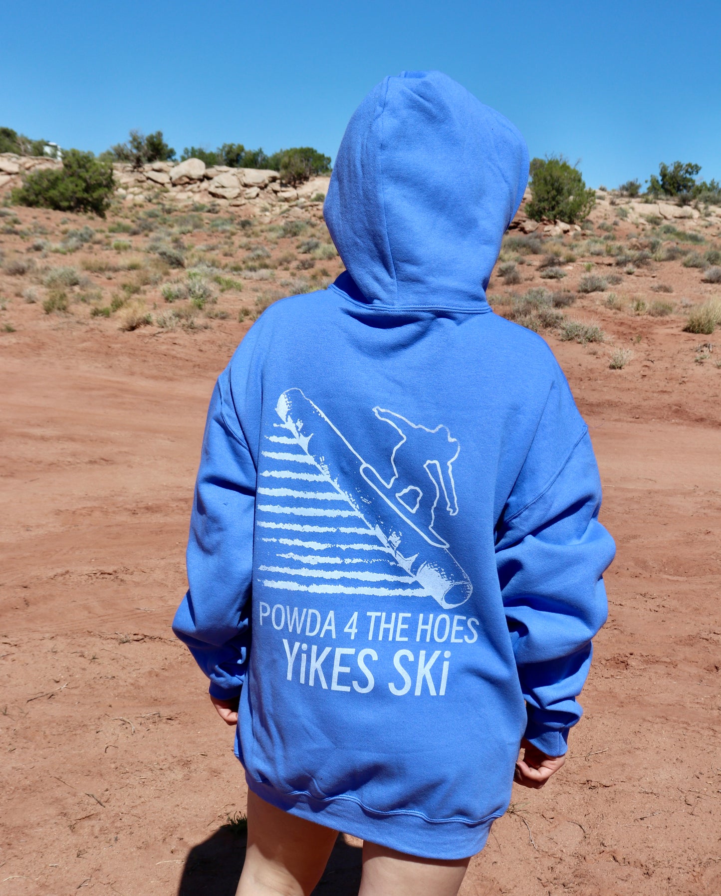 Blue ‘Powda 4 the Hoes' Hoodie