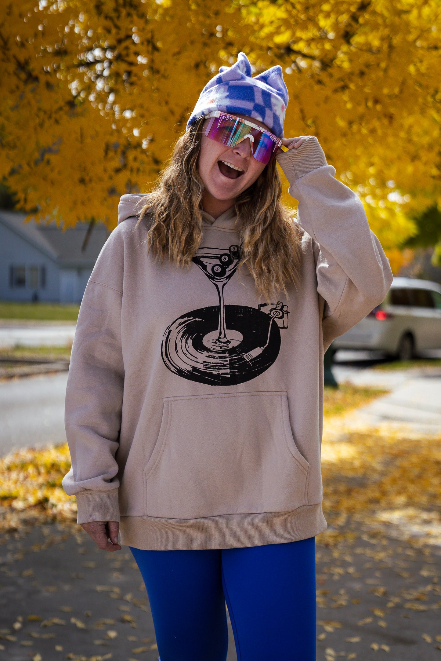 ‘Dream on Baby’ Tan Hoodie