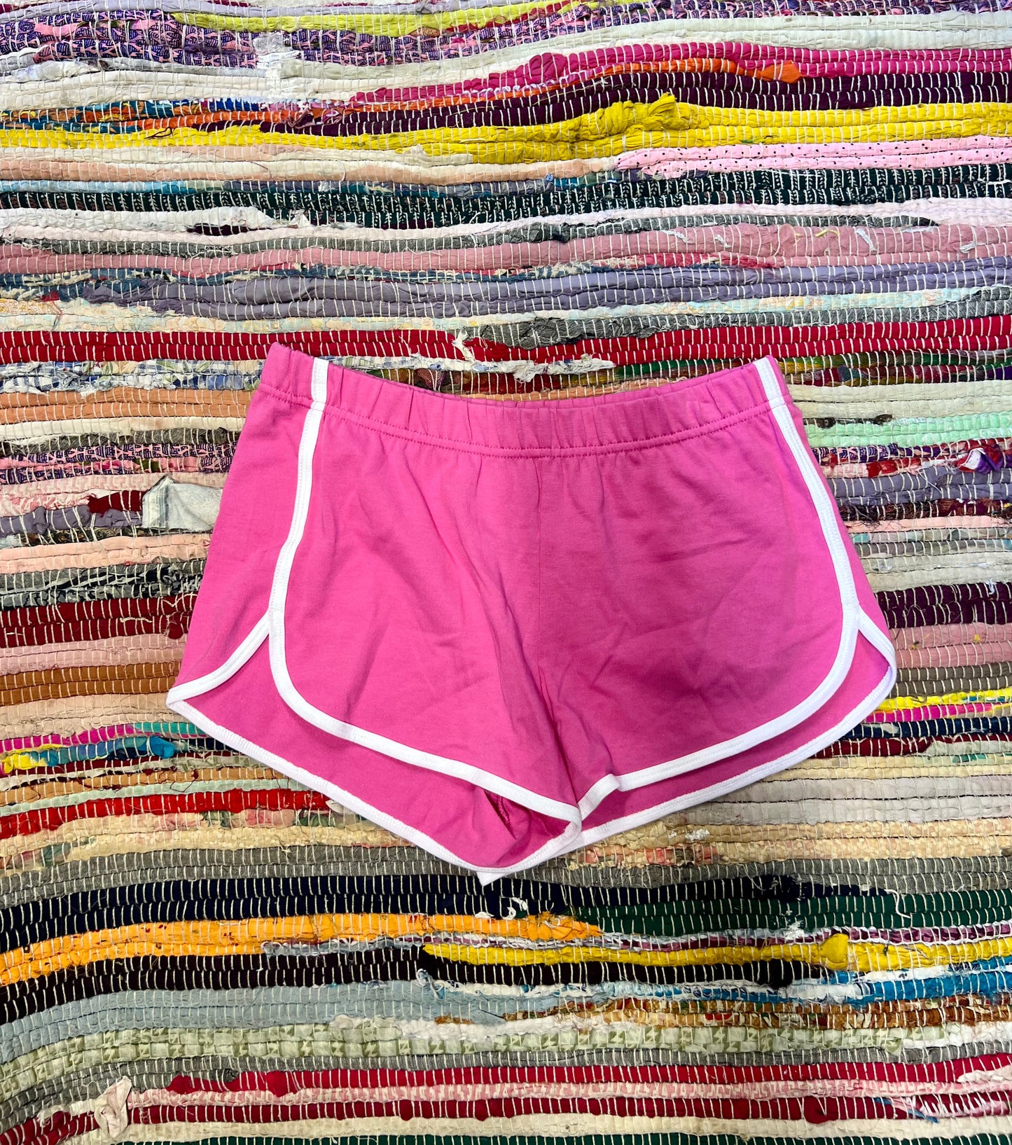 Pink Shrimpty9 booty shorts
