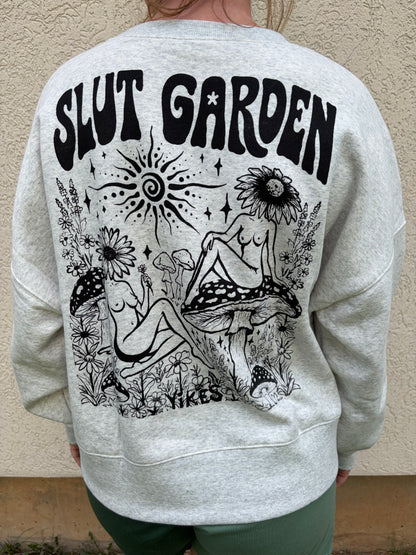 Heather ‘Slut Garden’ Crewneck