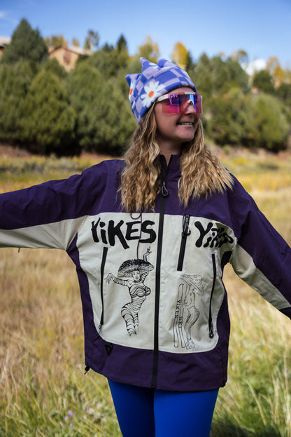 ‘Dream on Baby’ Purple Windbreaker