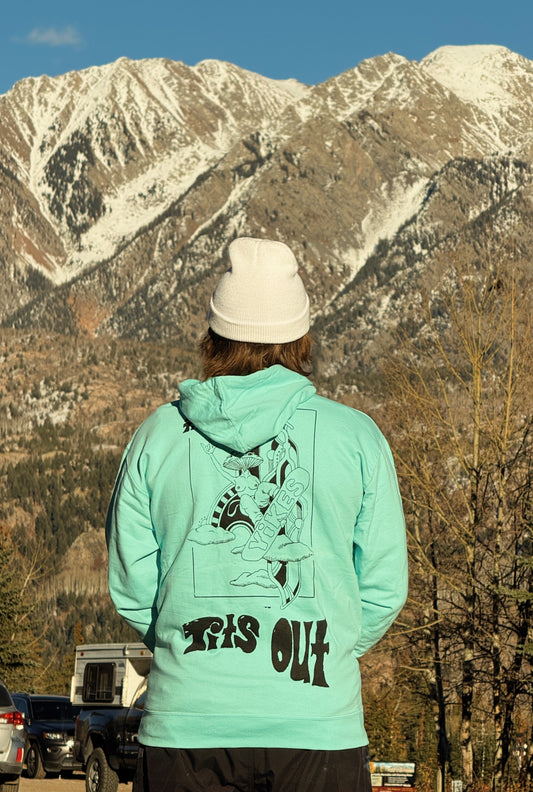 Mint ‘Boarding with Daddy' Hoodie