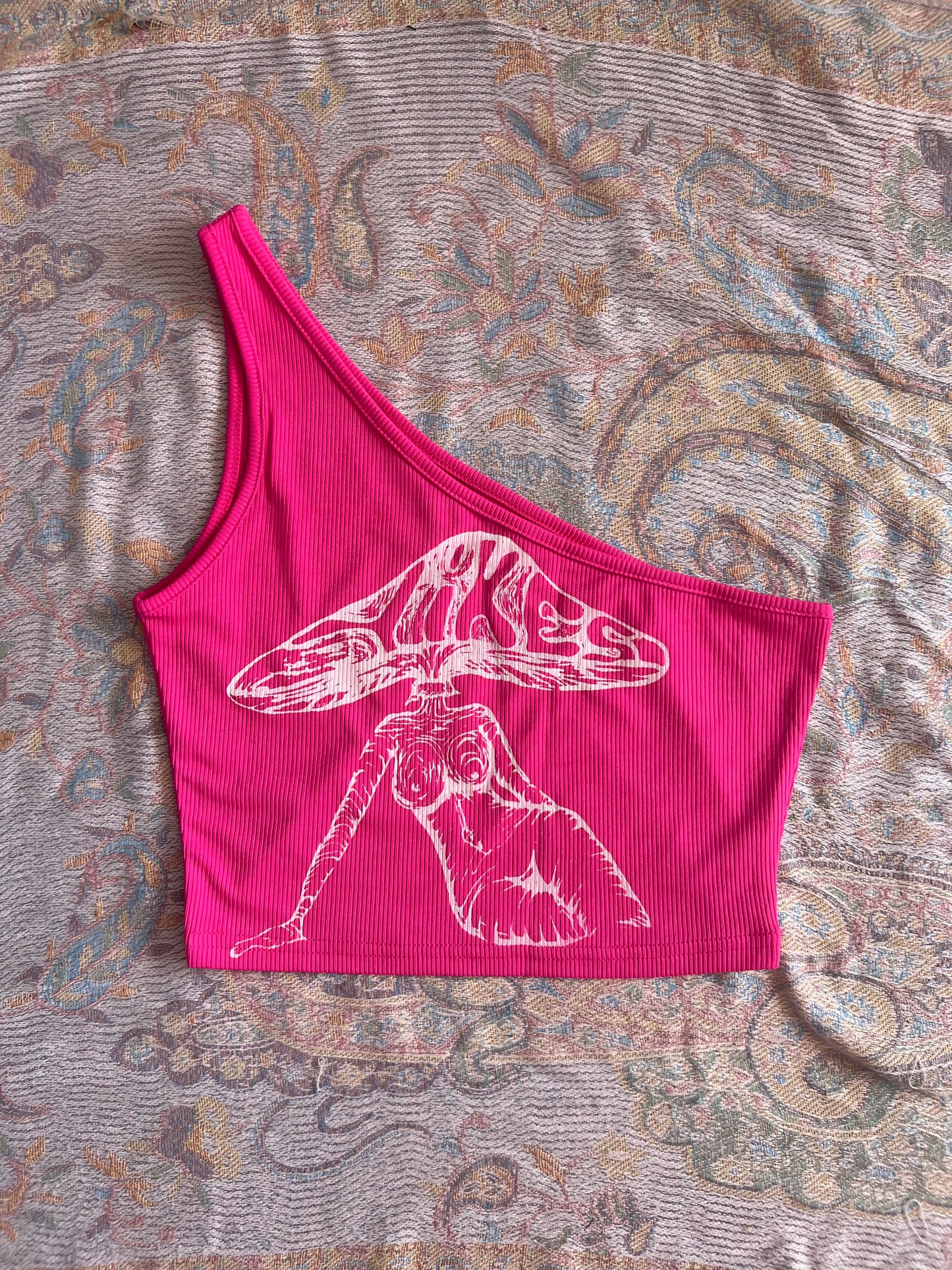 BF Special- Pink ‘Ms Sexy’ One Shoulder Tank