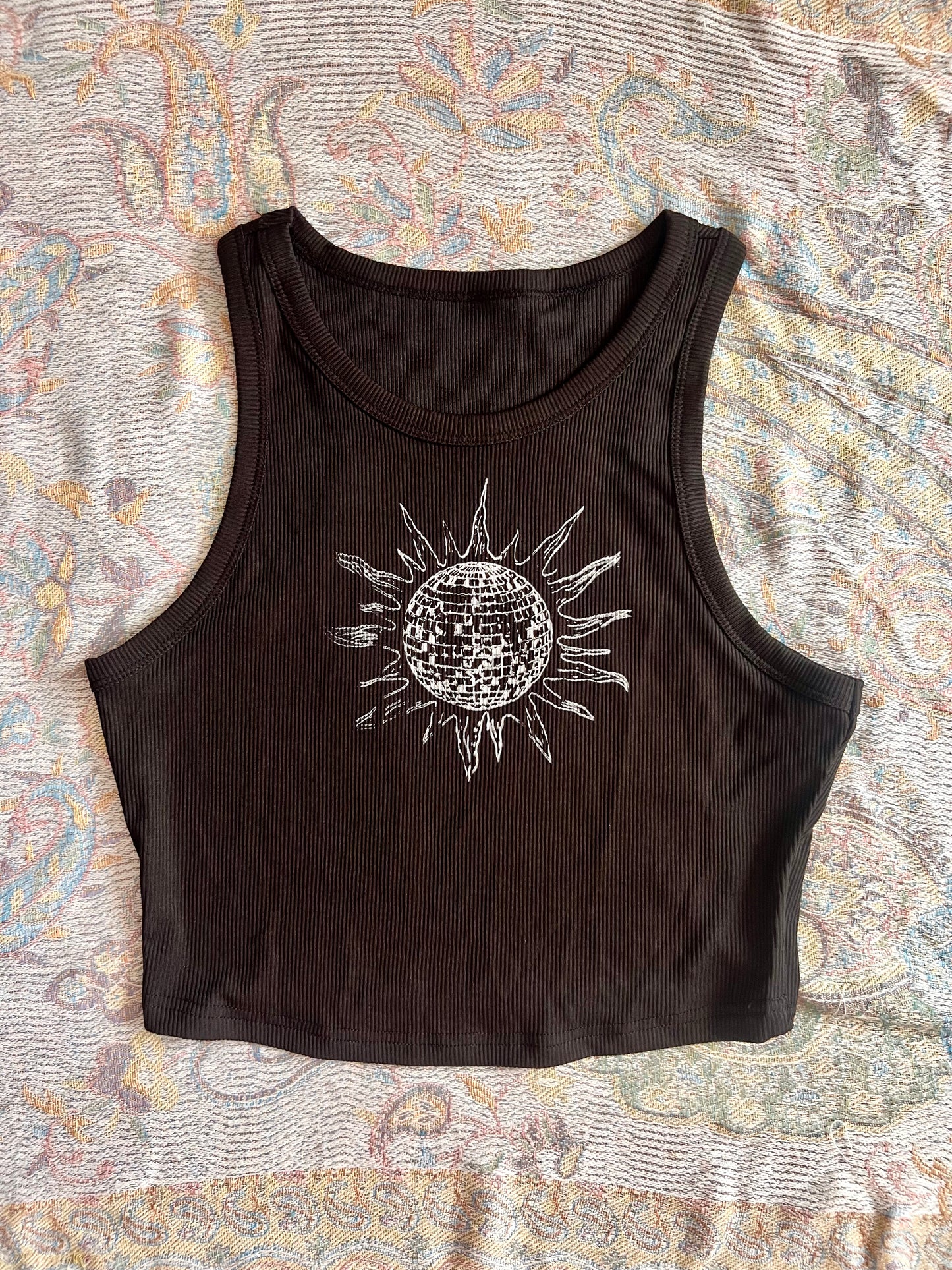 BF Special- Black Disco High Neck Tank