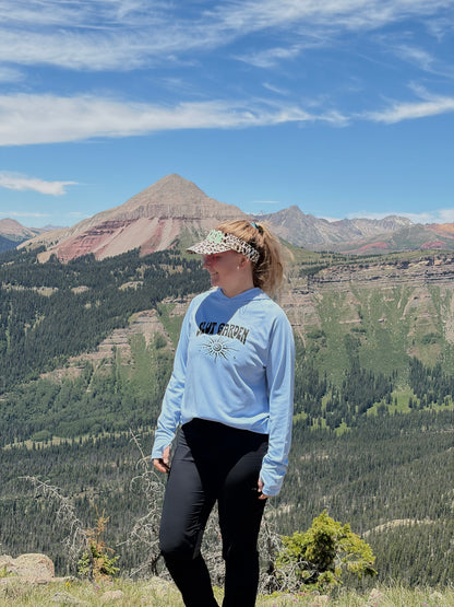Women’s Blue Slut Garden Sun-shirt