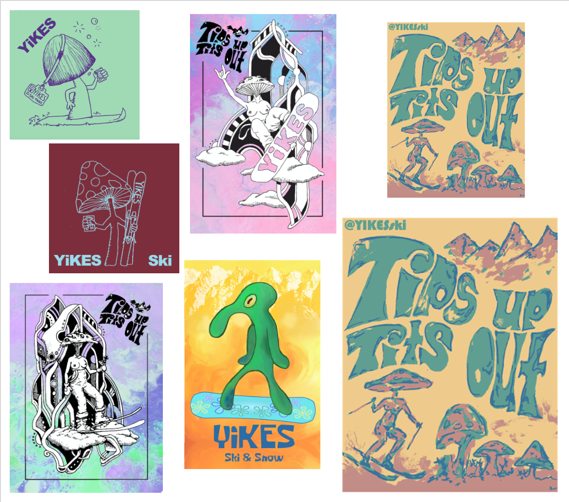 YiKES V2 Sticker Pack